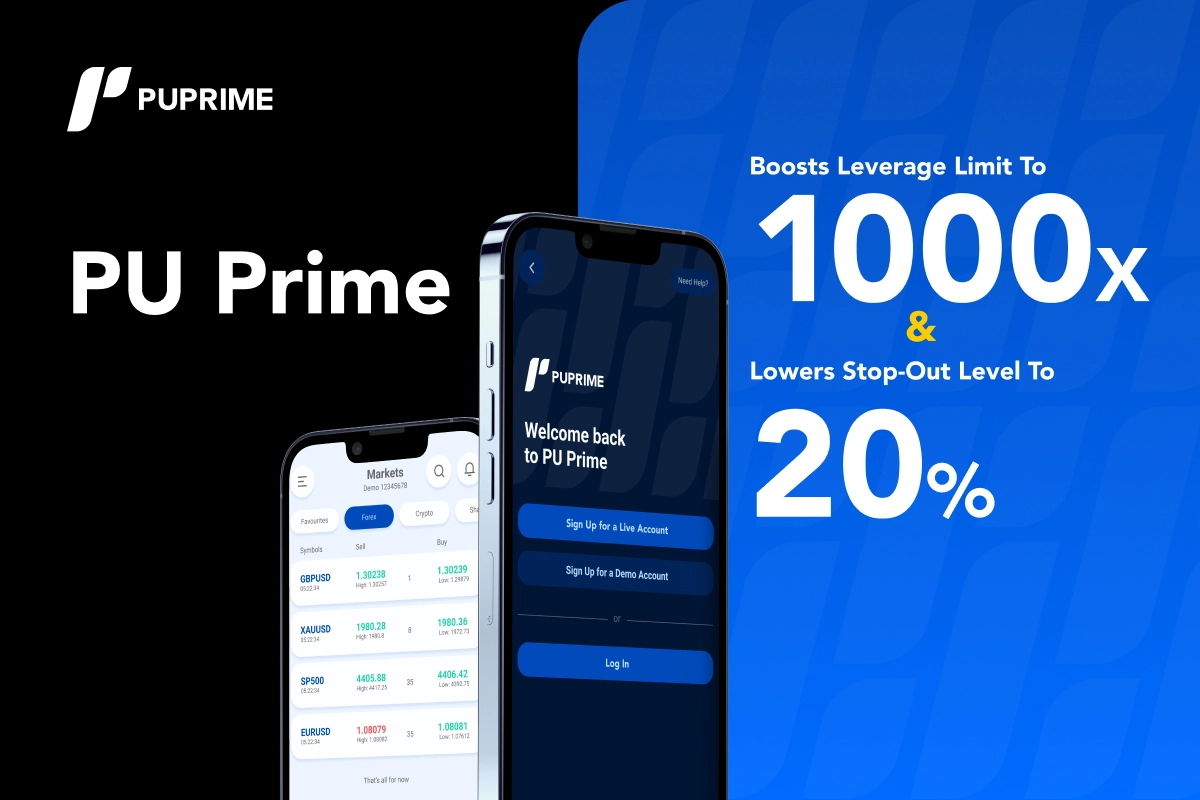 PU Prime Adjusts Maximum Leverage And Lowers Stop-Out Level