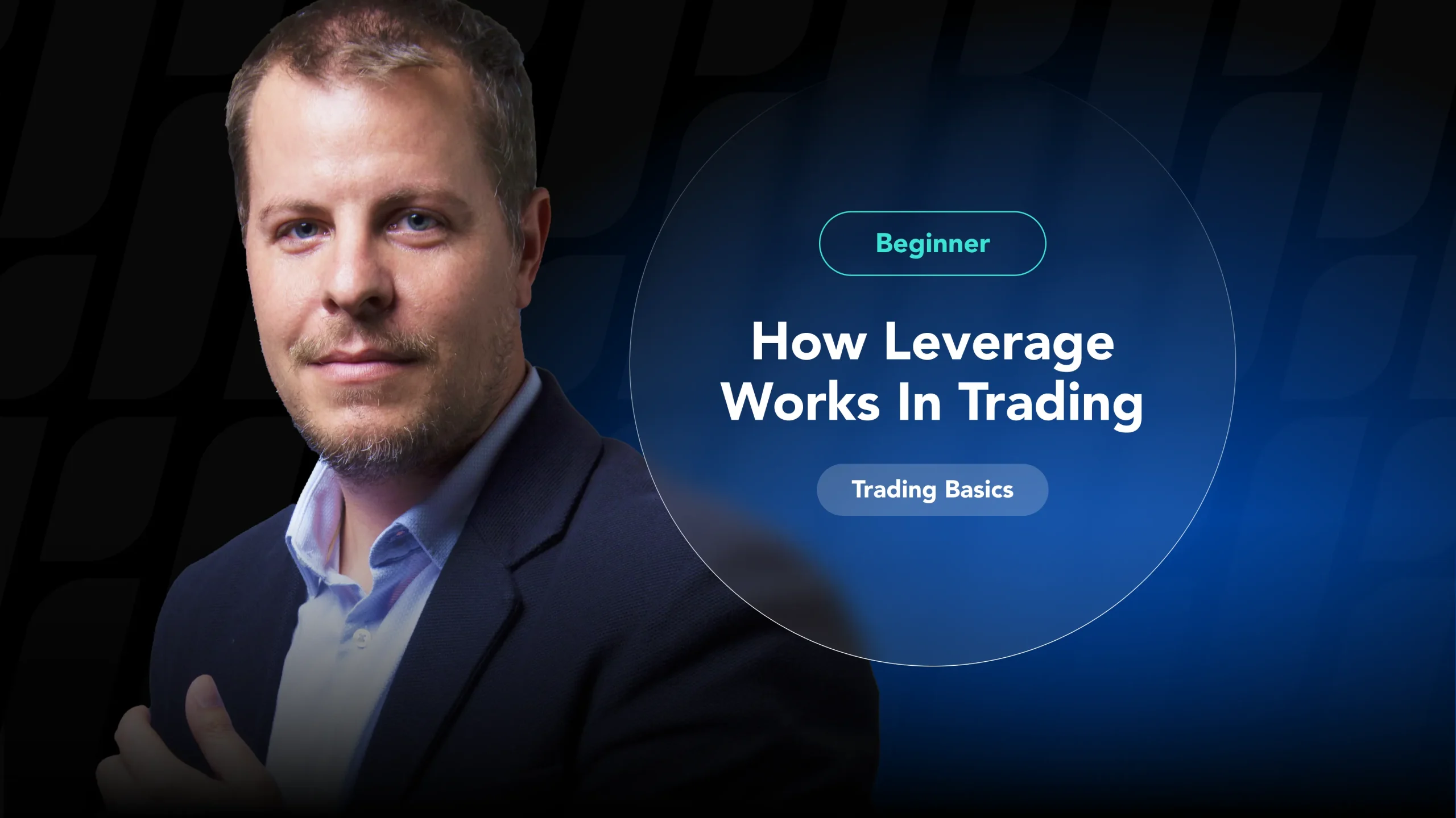 A beginner's guide explaining how leverage works in trading, with a simple visual illustration.