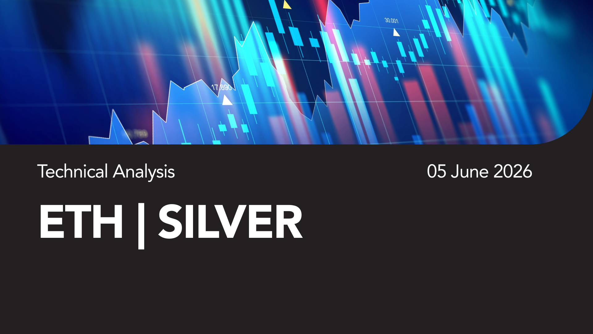 Technical Analysis banner with blue stock charts, showing ETH | SILVER and the date 05 June 2026.